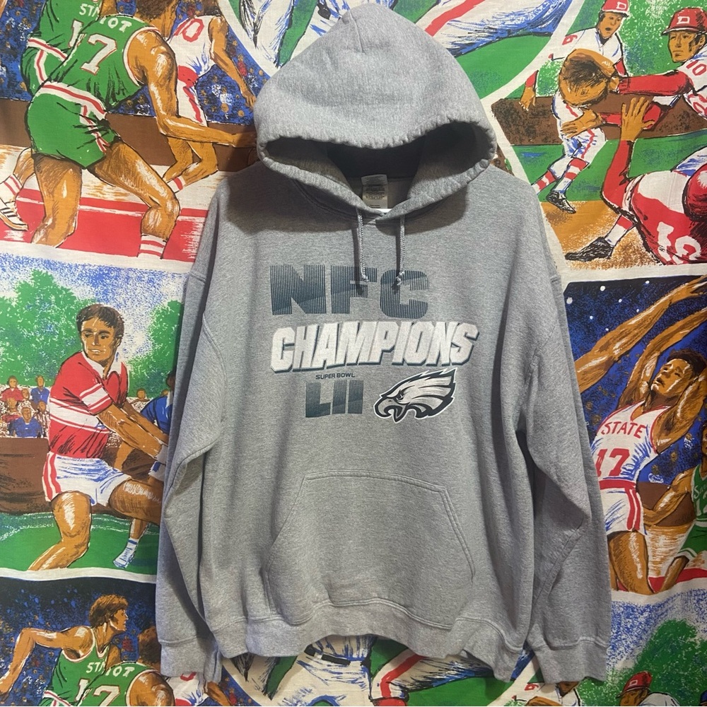 Philadelphia Eagles NFC Champions SUper Bow LII Hoodie